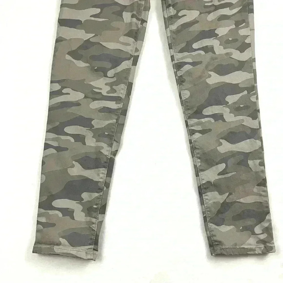 Democracy Camouflage Ab Technology Support Skinny Ankle Pants Size 6 - Picture 4 of 13